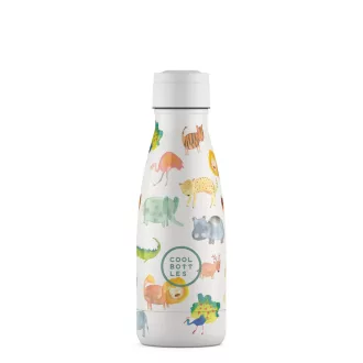 Cool Bottles Kids gyerek hőtartó kulacs 260 ml - African Safari