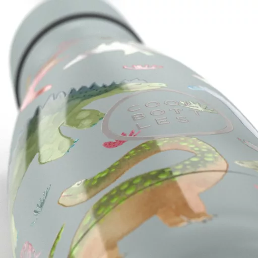 Cool Bottles Kids gyerek hőtartó kulacs 260 ml - Dinos Planet