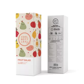 Cool Bottles Kids gyerek hőtartó kulacs 260 ml - Fruit Salad