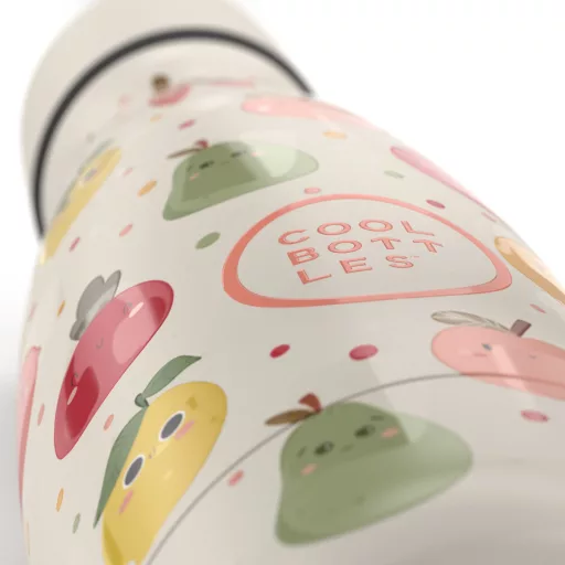 Cool Bottles Kids gyerek hőtartó kulacs 260 ml - Fruit Salad