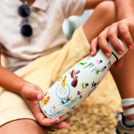 Cool Bottles Kids gyerek hőtartó kulacs 260 ml - Garden Pals