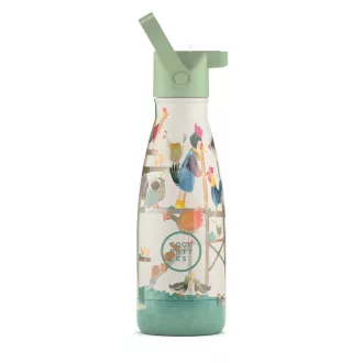 Cool Bottles Kids gyerek hőtartó kulacs 260 ml - Hen House