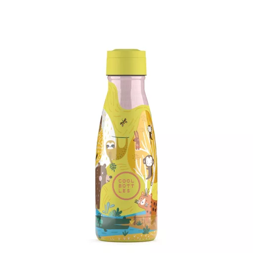 Cool Bottles Kids gyerek hőtartó kulacs 260 ml - Jungle Park