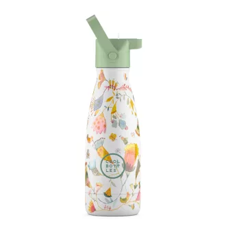 Cool Bottles Kids gyerek hőtartó kulacs 260 ml - Spring Flowers