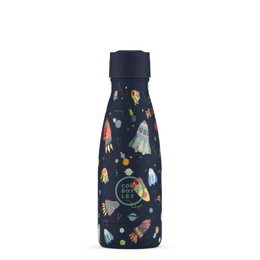 Cool Bottles Kids gyerek hőtartó kulacs 260 ml - Space Rockets