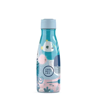 Cool Bottles Kids gyerek hőtartó kulacs 260 ml - Sea World