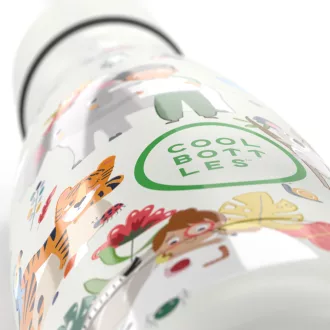 Cool Bottles Kids gyerek hőtartó kulacs 350 ml - Curious Explorers