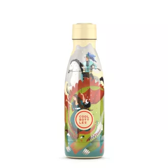Cool Bottles Kids gyerek hőtartó kulacs 350 ml - Knigth Legend