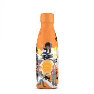 Cool Bottles Kids gyerek hőtartó kulacs 350 ml - Music Beat