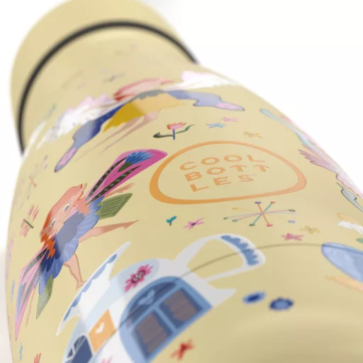 Cool Bottles Kids gyerek hőtartó kulacs 350 ml - Magical Fairies
