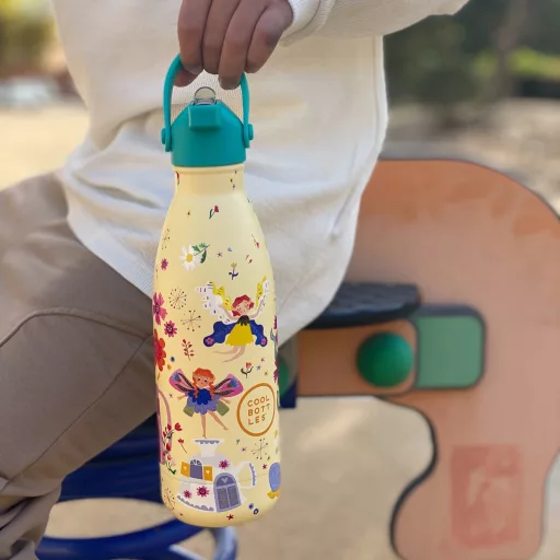Cool Bottles Kids gyerek hőtartó kulacs 350 ml - Magical Fairies