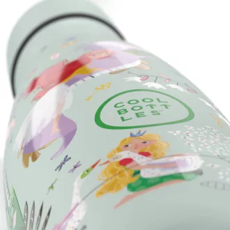 Cool Bottles Kids gyerek hőtartó kulacs 350 ml - Princess Kingdom