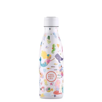 Cool Bottles Kids gyerek hőtartó kulacs 350 ml - Sweet Mermaids