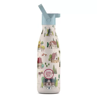 Cool Bottles Kids gyerek hőtartó kulacs 350 ml - Tudor Village