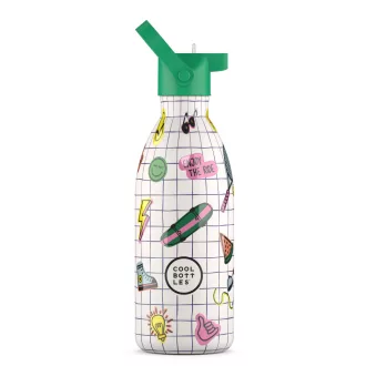 Cool Bottles Kids gyerek hőtartó kulacs 500 ml - Play Mode