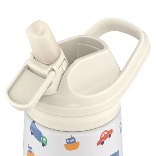Cool Bottles Kiddies baba hőtartó kulacs 350 ml - Little Wheels