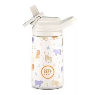 Cool Bottles Kiddies baba hőtartó kulacs 350 ml - Roar Time
