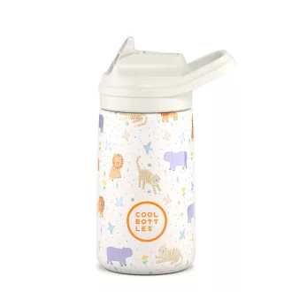 Cool Bottles Kiddies baba hőtartó kulacs 350 ml - Roar Time