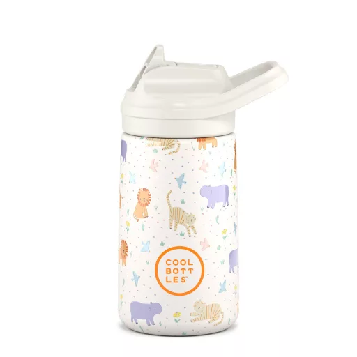 Cool Bottles Kiddies baba hőtartó kulacs 350 ml - Roar Time