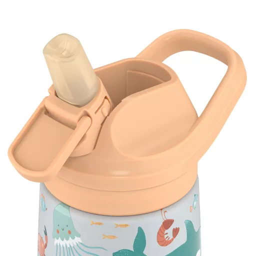 Cool Bottles Kiddies baba hőtartó kulacs 350 ml - Underwater World