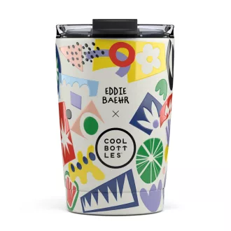 Cool Bottles Xclusive tumbler 330 ml - Electric Garden