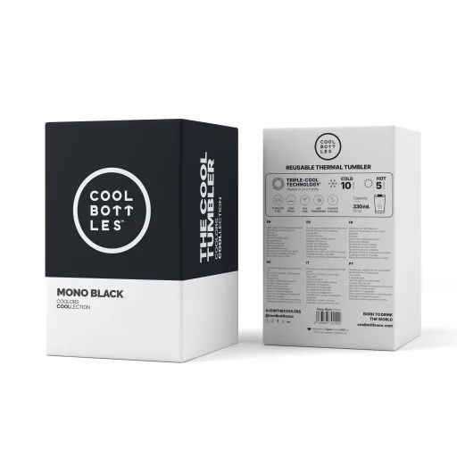 Cool Bottles tumbler 330 ml - Mono Black
