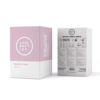 Cool Bottles tumbler 330 ml - Pastel Pink