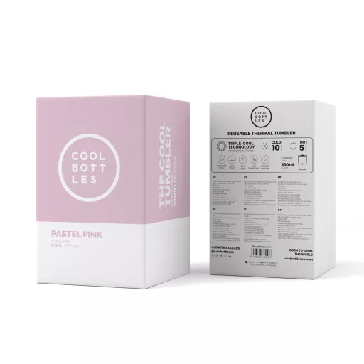 Cool Bottles tumbler 330 ml - Pastel Pink