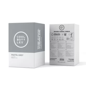Cool Bottles tumbler 330 ml - Pastel Grey