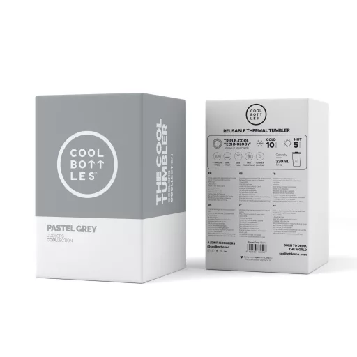 Cool Bottles tumbler 330 ml - Pastel Grey
