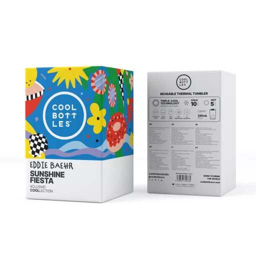 Cool Bottles Xclusive tumbler 330 ml - Sunshine Fiesta