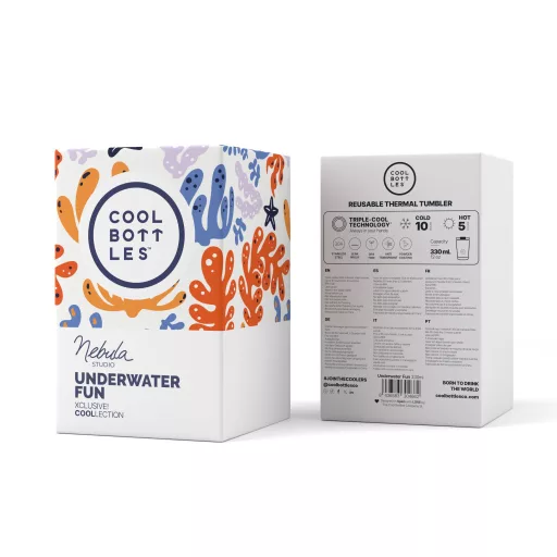 Cool Bottles Xclusive tumbler 330 ml - Underwater Fun