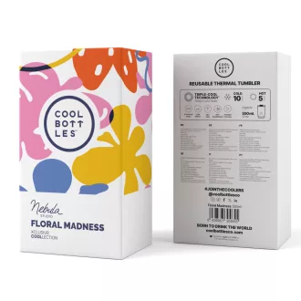 Cool Bottles Xclusive tumbler 550 ml - Nebula - Floral Madness