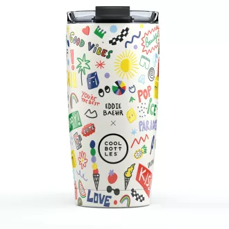 Cool Bottles Xclusive tumbler 550 ml - Good Vibes