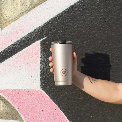 Cool Bottles tumbler 550 ml - Metallic Rose