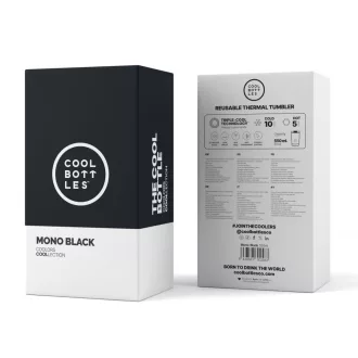 Cool Bottles tumbler 550 ml - Mono Black