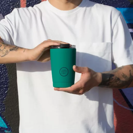 Cool Bottles tumbler 550 ml - Vivid Quetzal