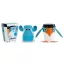 Djeco Csészefigurák - Viziló és pingvin - Makedo Cup Critters