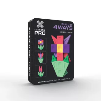CONNETIX PRO Build It virágok szett 21 db