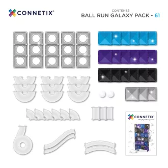 CONNETIX Galaxy golyópálya 61 db