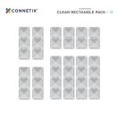 Connetix Clear Rectangle Pack 12 db