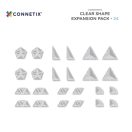 Connetix Clear Shape Expansion Pack 24 db