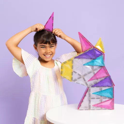 CONNETIX Glitter Unicorn Pack (56 db)