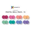 Connetix pasztell fagolyó csomag - 16 db