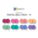 Connetix pasztell fagolyó csomag - 16 db
