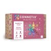 Connetix pasztell geometriai szett - 40 db