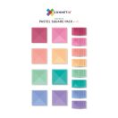 Connetix pasztell négyzet szett - 40 db