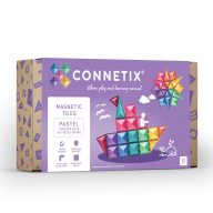 Connetix pasztell kezdő építő szett - 64 db