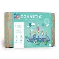 Connetix pasztell golyópálya szett - 106 db