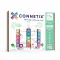 CONNETIX Pastel golyópálya 114 db